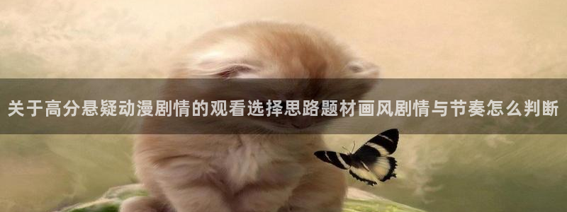肉片里番动漫在线观看:关于高分悬疑动漫剧情的观看选择思路题材画风剧情与节奏怎么判断配图
